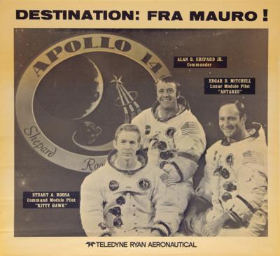 Lot #385 Stuart A. Roosa Collection: Lot of (4) Fra Mauro Lunar Charts and Posters - Image 6