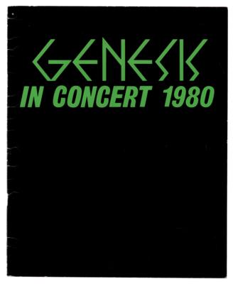 Lot #537 Genesis Signed 1980 Tour Book - Image 2