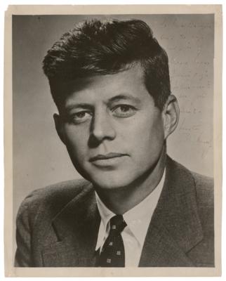 Lot #83 John F. Kennedy Signed Photograph