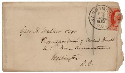 Lot #169 Frederick Douglass Autograph Letter Signed - Image 2