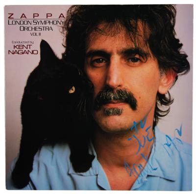Lot #550 Frank Zappa Signed Album - Image 1