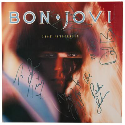 Lot #526 Bon Jovi Signed Album Flat - Image 1