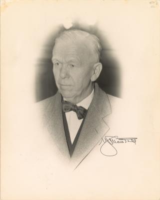 Lot #303 George C. Marshall Signed Photograph - Image 1