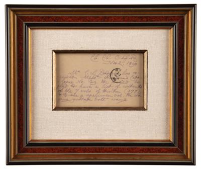 Lot #437 Charles L. Dodgson Third-Person Autograph Letter Signed to Booksellers - Image 2