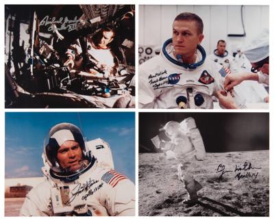 Lot #355 Apollo Astronauts (13) Signed Photographs - Image 2