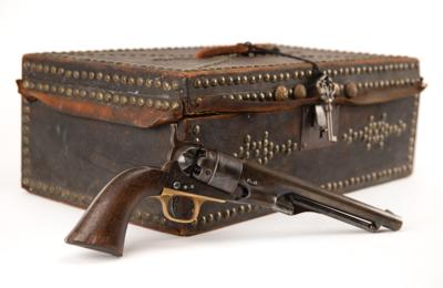 Lot #285 Civil War Colt Model 1860 Army Revolver with Indian Wars Era Accessories - Image 1