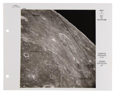 Lot #386 Apollo 14 'Crew Copy' Lunar Surface Visual Test Training Binder with (70) NASA Photographs -From the Collection of Stuart A. Roosa - Image 4