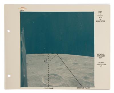 Lot #386 Apollo 14 'Crew Copy' Lunar Surface Visual Test Training Binder with (70) NASA Photographs -From the Collection of Stuart A. Roosa - Image 5