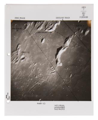 Lot #386 Apollo 14 'Crew Copy' Lunar Surface Visual Test Training Binder with (70) NASA Photographs -From the Collection of Stuart A. Roosa - Image 7