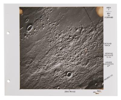 Lot #386 Apollo 14 'Crew Copy' Lunar Surface Visual Test Training Binder with (70) NASA Photographs -From the Collection of Stuart A. Roosa - Image 8