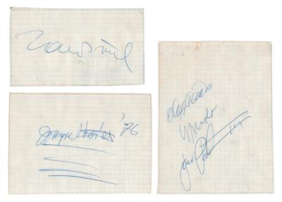 Lot #521 Weather Report Signatures - Image 1