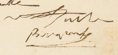 Lot #280 Napoleon Rare Autograph Letter Signed - Image 2