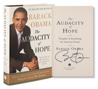 Lot #50 Barack Obama Signed Book - Image 1