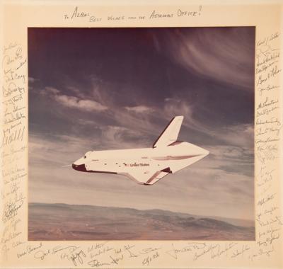 Lot #392 Space Shuttle and Skylab Astronauts (50+) Multi-Signed Retirement Presentation - Image 1