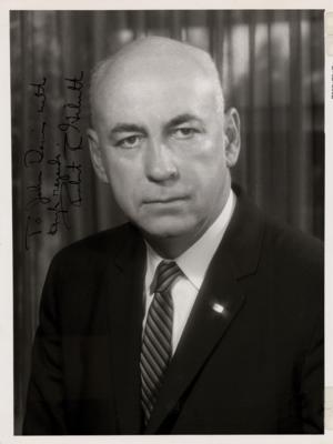 Lot #370 Robert Gilruth Signed Photograph - Image 1