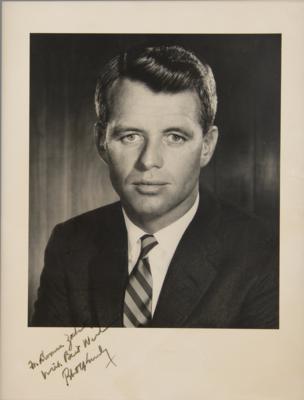 Lot #240 Robert F. Kennedy Signed Photograph - Image 2