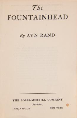 Lot #468 Ayn Rand Typed Letter Signed on The Fountainhead - Image 3