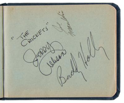 Lot #495 Buddy Holly and the Crickets Signatures