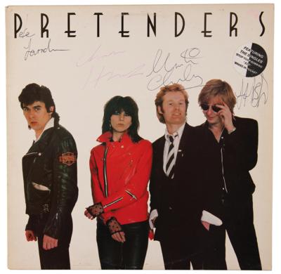 Lot #544 The Pretenders Signed Album