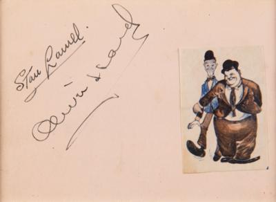 Lot #606 Laurel and Hardy Signatures - Image 2