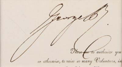 Lot #246 King George IV Signature - Image 2