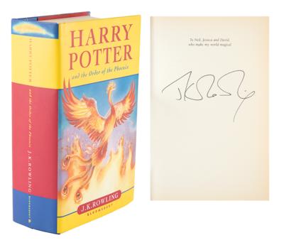 Lot #471 J. K. Rowling Signed Book