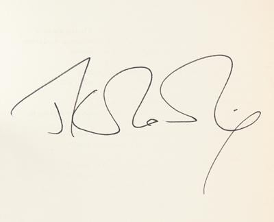 Lot #471 J. K. Rowling Signed Book - Image 2