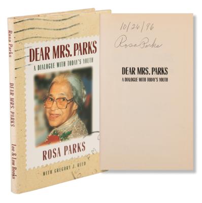 Lot #256 Rosa Parks Signed Book