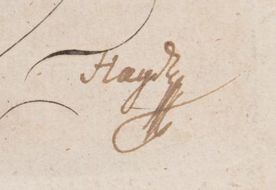 Lot #486 Franz Joseph Haydn Signed Score for 'Dr. Haydn's VI Original Canzonettas' - Image 3