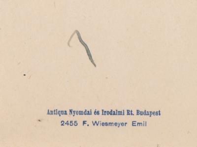 Lot #173 Raoul Wallenberg Signed Schutz-Pass Document - Image 2