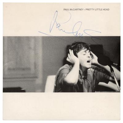 Lot #494 Beatles: Paul McCartney Signed 45 RPM Single Record - 'Pretty Little Head' - Image 1