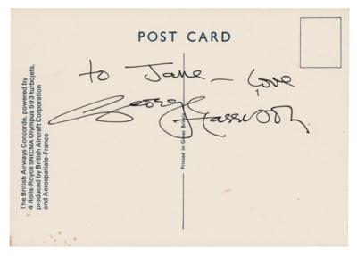 Lot #491 Beatles: George Harrison Signature - Image 1
