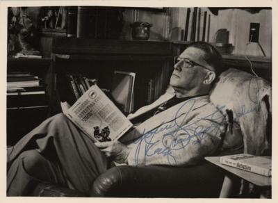 Lot #456 Erle Stanley Gardner Signed Photograph