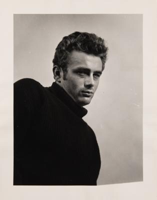 Lot #594 James Dean Original Oversized Photographic Print by Roy Schatt - Image 1