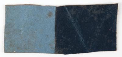 Lot #112 President John F. Kennedy Assassination (2) Large Swatches of Limousine Leather - Image 2