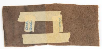 Lot #112 President John F. Kennedy Assassination (2) Large Swatches of Limousine Leather - Image 3
