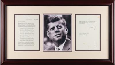 Lot #81 John F. Kennedy Typed Letter Signed as President on the Construction of a Point Loma Fishing Pier - Image 2