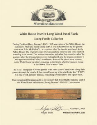 Lot #22 White House Board with Paint and Metal Tag - Image 6