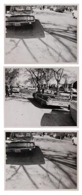Lot #144 Kennedy Assassination: J. D. Tippit (7) Original Crime Scene Photographs - Image 2
