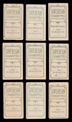 Lot #646 1909-11 T206 Lot of (18) Baseball Cards with Sovereign Backs - Image 4