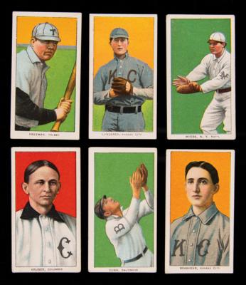 Lot #644 1909-11 T206 Lot of (10) Baseball Cards