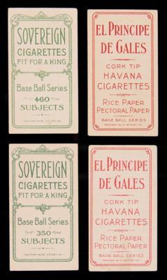 Lot #644 1909-11 T206 Lot of (10) Baseball Cards with Sovereign and El Principe de Gales Backs - Image 4