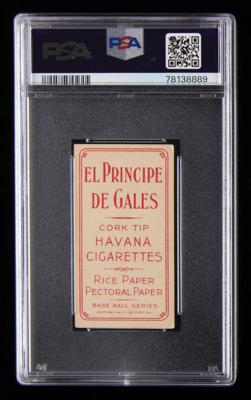 Lot #643 1909-11 T206 Carl Lundgren (Kansas City) with El Principe de Gales Back - PSA VG-EX 4 - Image 2