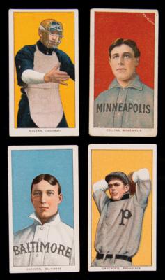 Lot #647 1909-11 T206 Lot of (20) with El Principe de Gales Backs, incl. Jimmy Collins - Image 1