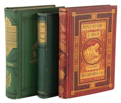 Lot #482 Jules Verne (3) Early American Editions