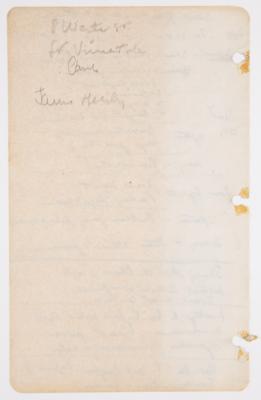 Lot #104 John F. Kennedy's Diary from 1945, with Comments on Hitler, FDR, Politics, and World War II - Image 4