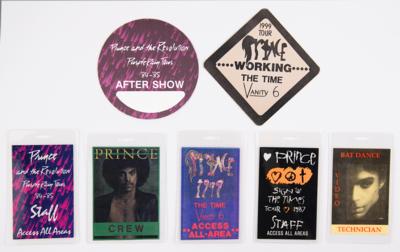 Lot #9269 Prince (7) Backstage Tour/Staff Passes