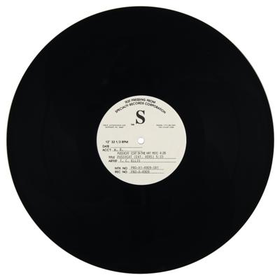 Lot #9250 T. C. Ellis 'Pussycat' Test Pressing - Image 2