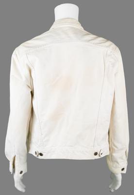 Lot #9307 Tom Petty's White Guess Denim Jacket - Image 2