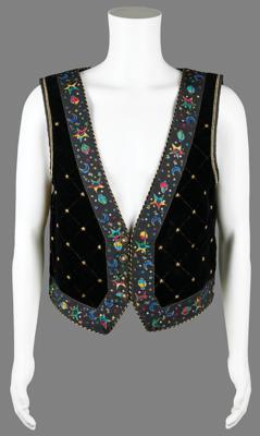 Lot #9300 Tom Petty's Ornate Space-Themed Vest by